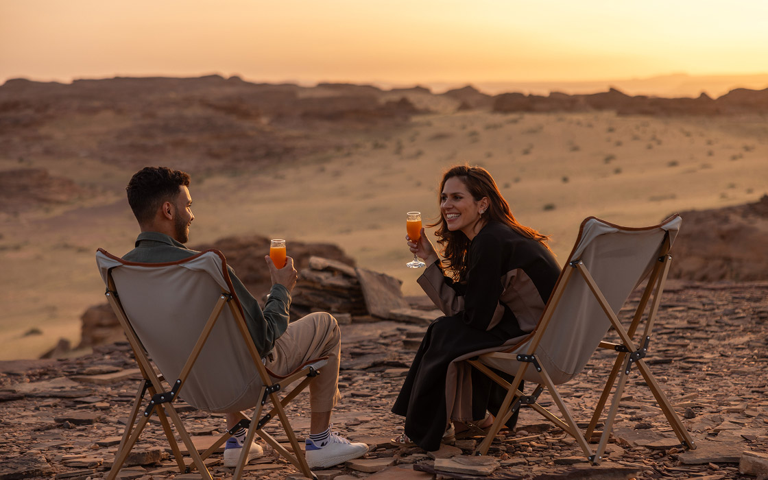 Witness a breathtaking sunset