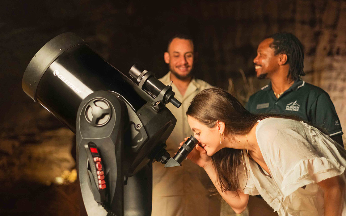 Immerse yourself in stargazing